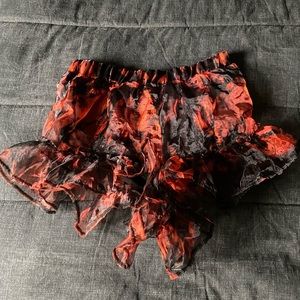 JADED London Rave Festival Hot Pants Shorts